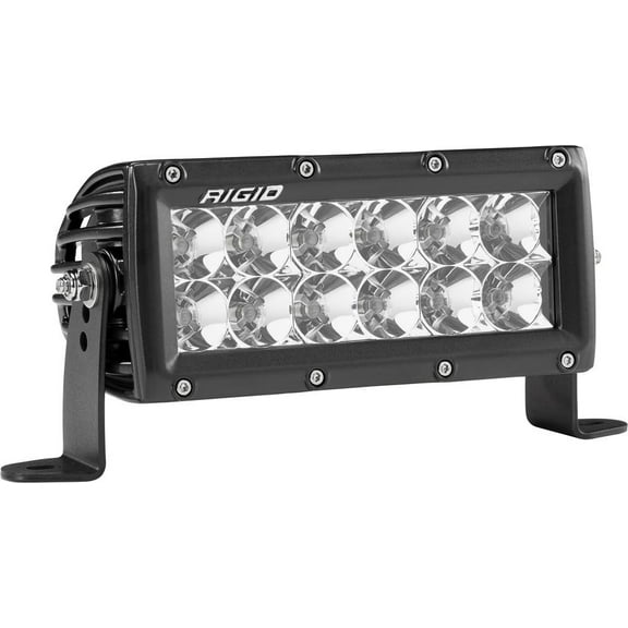 RIGID Industries 106113 6in. E-Series Light Bar - Flood Pattern
