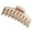 F, variant on Hair Clip Large Lady Hair Clip, Non-Slip Hair Clip Suitable for Thick Hair, Powerful Gripping Claw Clip Hair Accessories