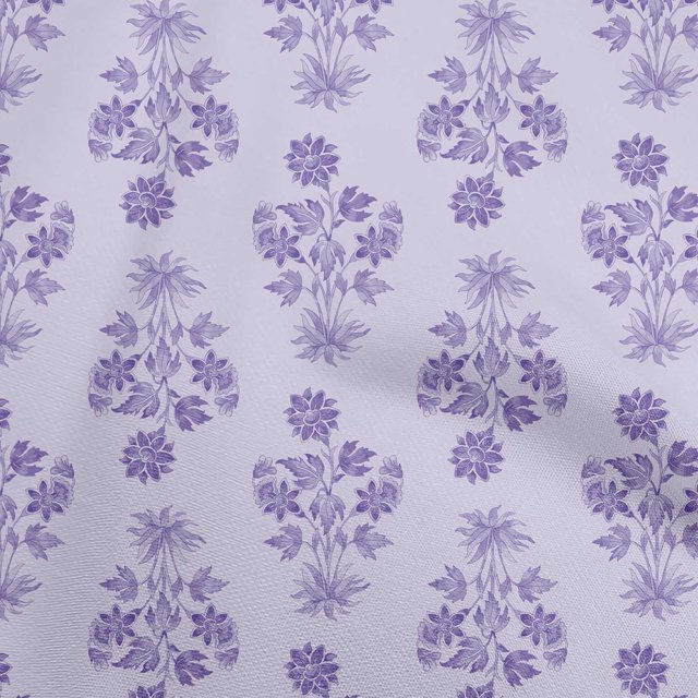 oneOone Velvet Violet Fabric Watercolor Sewing Craft Projects Fabric Prints By Yard 58 Inch Wide