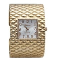 thumbnail image 3 of Blekon Collections Analog Quartz Womens Wide Cross Patterned Bangle Watch, 3 of 4