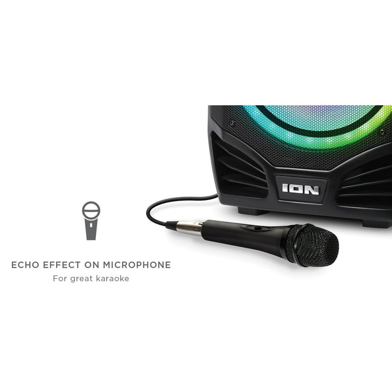 Microphone Ion Total Pro ION Audio Pro Glow Ultra 300W Speaker