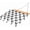 5*4.5ft 3/8in Black+Orange, variant on Senfot 4x4Ft 3/8Inch Black Orange 65M2Si Steel ATV Mesh Drag Harrow Complete with Connect Chain Fixed Shaft for Garden Farm Land Leveling