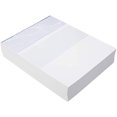 thumbnail image 4 of 500 Sheets Computer Blank Check Paper - Blank Checks on Top and Pay Stubs on Bottom for Business & Payroll - High Security Check Paper for Inkjet & Laser Printers -  Blue Premium - Not Customized, 4 of 5