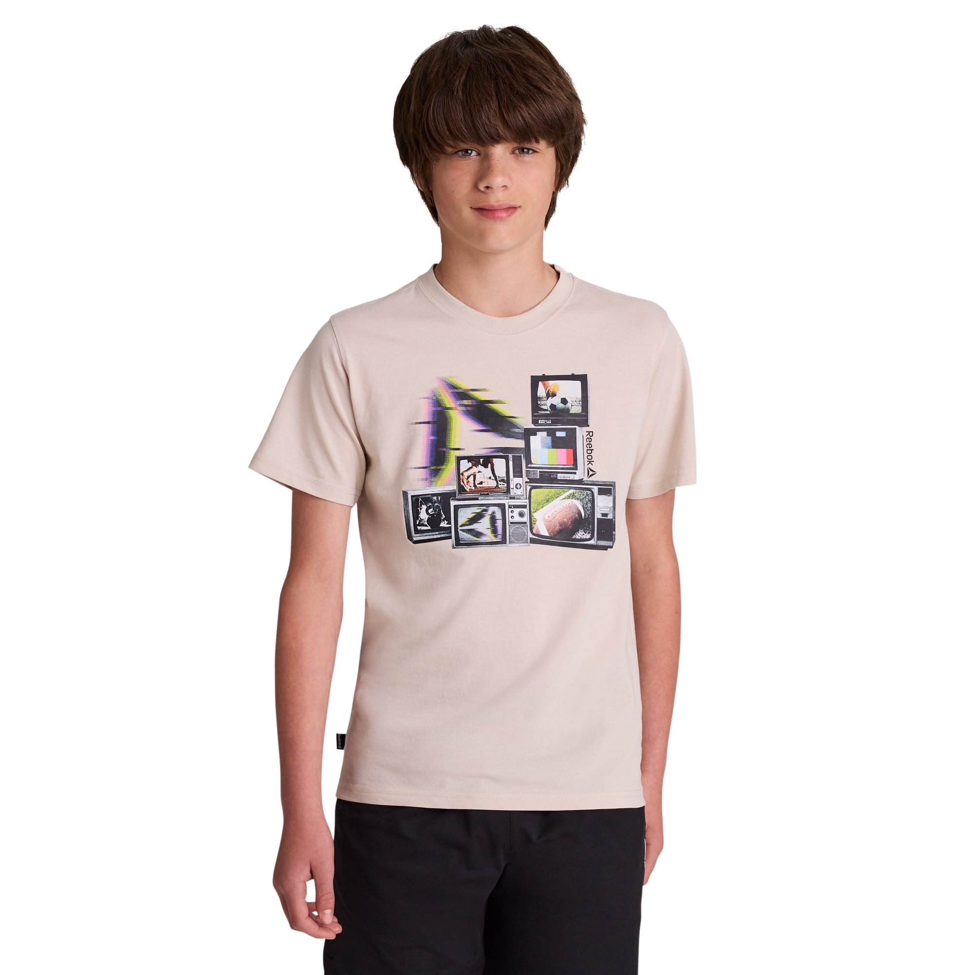 Reebok Boy's Short Sleeve Graphic T-Shirt, Sizes 4-18