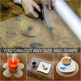 thumbnail image 4 of Stain-Proof Non-Slip Shelf Liner, Durable EVA Kitchen Liner, Non-Adhesive, Water-Resistant, Keeps Items Organized, Protects Cabinet, Drawer &amp; Refrigerator Surfaces, 17.7 X 33, 4 of 6