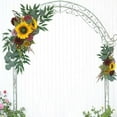 thumbnail image 4 of 2Pcs Flower Swag Sunflowers Flower Garland Decor for Home Garden Ceremony Backdrop, 4 of 6