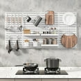 thumbnail image 3 of Pegboard Combination Kit .x .Wall Mounted Storage Set with Pegboards & Accessories Hanging Peg Boards Organizer, 3 of 6