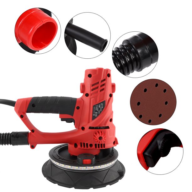 Gupbes Drywall Vacuum Sander, Vacuum Sander,800W Electric Variable
