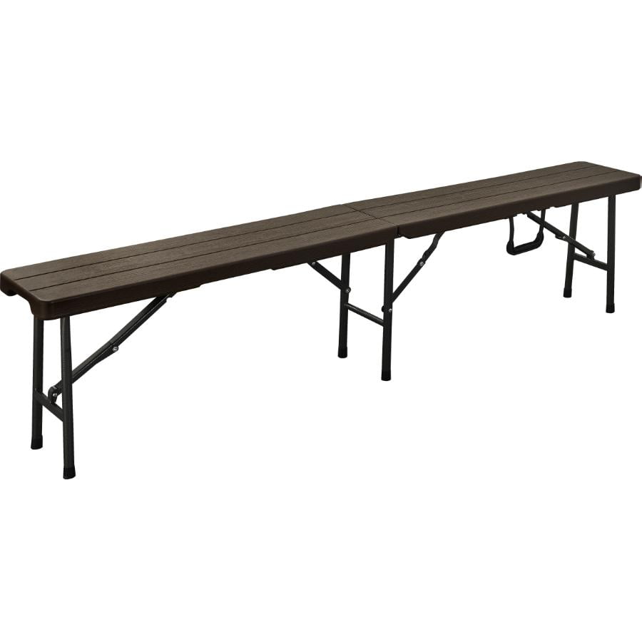 6' Resin Wood Look Folding Bench | Walmart Canada