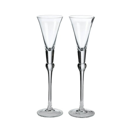 Lillian Rose Set Of Tall Flutes, Clear