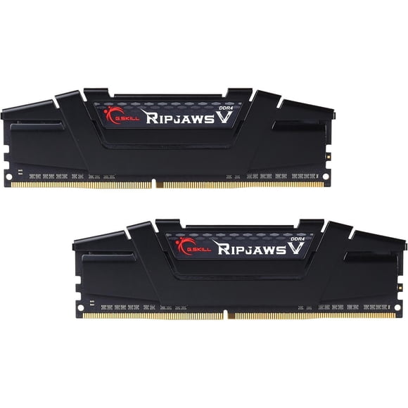 G.SKILL Ripjaws V Series 16 Go (2 x 8 Go) 288 Broches RAM PC DDR4 3600 (PC4 28800) Mémoire de Bureau Modèle F4-3600C18D-16GVK