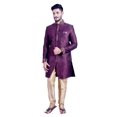 thumbnail image 1 of Sherwani Indien Multicolore Festif Indo-Ouest pour Hommes. Ce Produit Est Fait sur Commande., 1 of 6