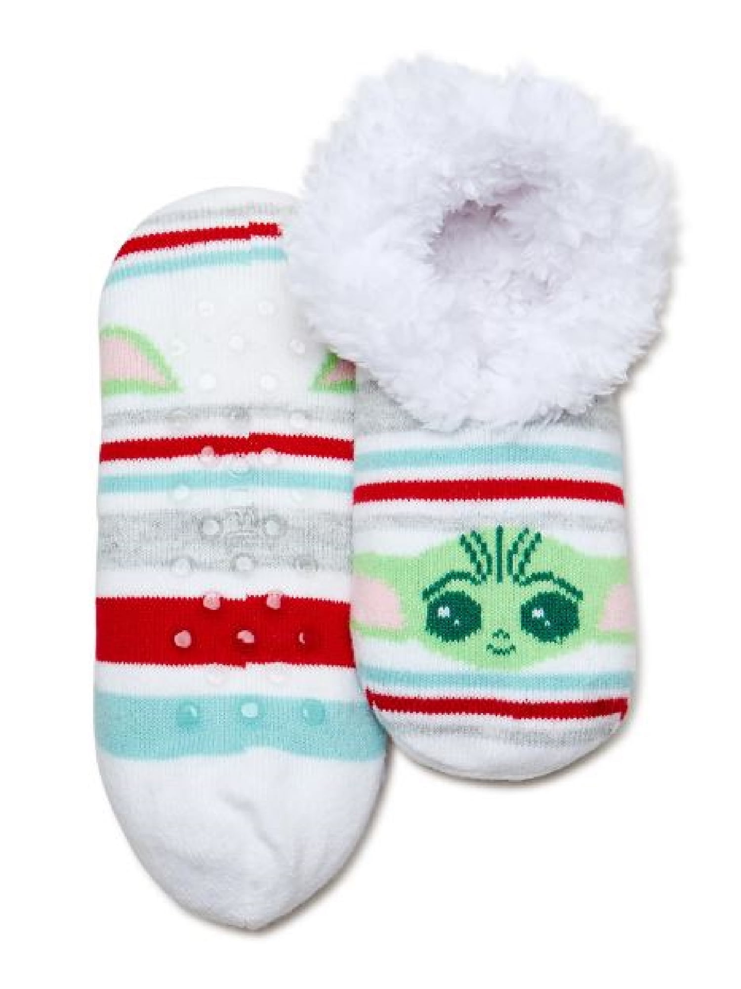 Star Wars The Mandalorian, Holiday Women's Slipper Socks, 1-Pack, Size 4-10