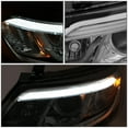 thumbnail image 3 of Nuvision for 14-15 Sorento EX SX Chrome/Clear 3D LED DRL Projector Headlight Head Lamps, 3 of 11