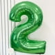 thumbnail image 5 of Globos de aluminio verde con números de 32 pulgadas, nuevos globos de helio para baby shower, feliz cumpleaños, aniversario, decoración de bodas, suministros para fiestas, 5 of 5