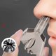 thumbnail image 4 of Nose Hair Trimmer, R Round Head Stainless Steel Compact Detachable Quiet Manual Nose Hair Trimmer For Men For Home, 4 of 7