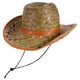 thumbnail image 4 of Sombrero de playa de paja para hombre, sombrero de ala ancha para hombre, sombrero de playa con visera, sombrero de playa de verano, decoración, 4 of 8