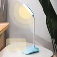 thumbnail image 2 of Control táctil Lámpara de mesa recargable USB regulable 3 niveles de brillo Iluminación cálida 360 ° Protección ocular flexible, 2 of 8