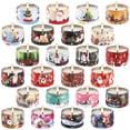 thumbnail image 2 of Velas aromáticas navideñas Wfmolcand, 24 unidades, 75 ml, cera de soja, 2 of 8