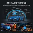 thumbnail image 3 of Veement 4K Rear View Mirror Camera, 10'' Mirror Dash Cam with 1080P Rear Camera, Dash Cam Front and Rear for Car with Voice Control, 24H Parking Mode, Night Vision, 32GB SD Card Included, 3 of 7