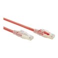thumbnail image 2 of Black Box GigaTrue 3 - Patch cable - RJ-45 (M) to RJ-45 (M) - 5 ft - SFTP - CAT 6 - booted, stranded - red, 2 of 3