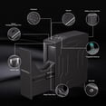 thumbnail image 7 of PINEWORLD Gun Safe For Handgun, Biometric Slider Bedside Handgun Safe, Pistol Lock Case for Nightstand,Sliding Door Hand Gun Safe for Pistol -with 3 Quick Access Fingerprint, PIN Code, KEY, 7 of 7