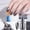 K, variant on 8Ml Metallic Mirror Nail Polish, Stainless Steel Effect, Long-Lasting - 8Ml Silver Mirror Effect Metal Nail Polish, Nail Polish Easter Mother'S Day Nail Care Makeup Organizers