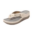 thumbnail image 1 of Sandalias Tianrui con tiras y cojín suave para mujer, sandalias ortopédicas informales, 1 of 5