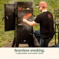 thumbnail image 4 of Cuisinart 36” Vertical Propane Smoker, 4 Removable Racks, Spacious BBQ Smoker with Wood and Water Trays, 4 of 11