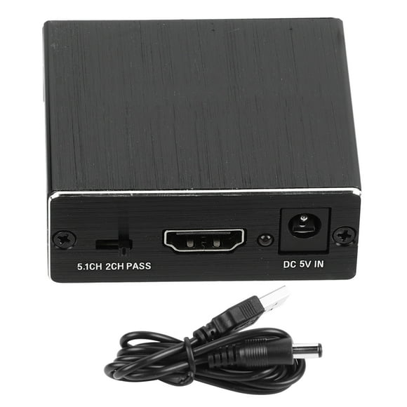 Audio Extractor,4K x 2K HDMI Audio Separator Audio Splitter Expertly Crafted