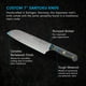 thumbnail image 2 of Cuchillo Santoku Messermeister Custom 7» Kullens X50 Steel, 2 of 6