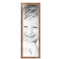 thumbnail image 2 of ArtToFrames 12" x 38" Honey Picture Frame, 12x38 inch Brown Wood Poster Frame (WOM-4085),  Pack, 2 of 8