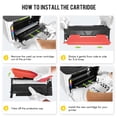thumbnail image 4 of Toner Bank 5-Pack Compatible for HP 116A Laserjet Toner Cartridge for HP 116A W2060A W2061A W2062A W2063A Color Laser 150A 150nw MFP178nw 178nwg MFP179fnw Printer Ink (2x Black, Cyan, Magenta, Yellow), 4 of 9