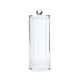 thumbnail image 1 of Decodeary Swabs Box Stick Case Jewelry Holder Clear Lid Design Convenience Transparent Makeup Organizer Shockproof Sweet Gift Transparent 1Set, 1 of 6