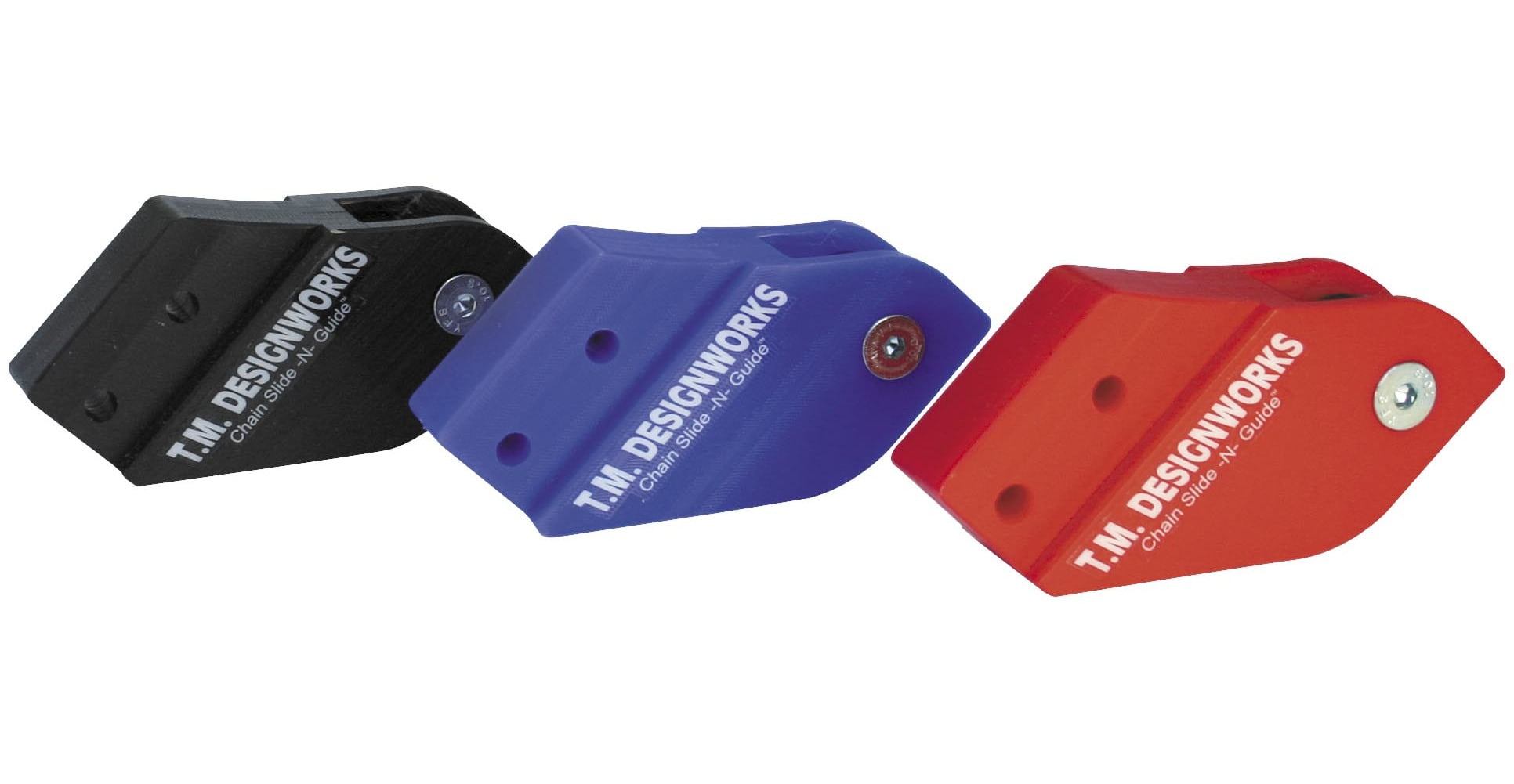 Designworks Rear Chain Guide and Single Powerlip Roller RCG-005-BU T.M