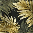 thumbnail image 4 of Designart "Shadows In The Palm Forest" Tropical Blackout Curtain Single Panel, 4 of 4
