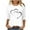White, variant on XuJwPNcy Valentines Shirts for Women Dressy 3/4 Sleeve Crew Neck Hearted Printed Tops Cute Tunic Tops Casual T Shirt