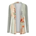 thumbnail image 3 of BEFOKA Women's Lightweight Longer Length Open-Front Long-Sleeve Sweater Floral Print Oversized Cardigans Summer Mesh Long Flowy Kimonoes Cardigans Beach Cover Up Tops Long Flowy Going Out top S_5X, 3 of 6