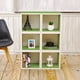 Way Basics Eco Stackable Storage Cube and Cubby Organizer, Green ...