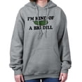 thumbnail image 3 of Kind Of Big Dill Food Funny Pickle Hoodie Sweatshirt Women Men Brisco Brands M, 3 of 7