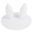 thumbnail image 2 of Cheers US Silicone Cup Lid Silicone Suction Lids with Rabbit Ears Little Bowl Lids Cute Bunny Shaped Mug Covers to Keep Dusts Bugs out of Your Coffee & Tea (Bunny), 2 of 7