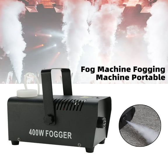Mini 400W Fog Machine Fogging Machine Portable With Wireless Remote Control Club