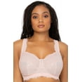 thumbnail image 2 of Curvy Couture Lace Wirefree Bralette 1320, 2 of 8