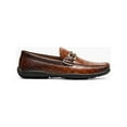 thumbnail image 2 of Stacy Adams Embrey Moc Toe Bit Slip-On Dress Shoes Cognac 25703-221, 2 of 7