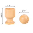 thumbnail image 4 of Ejercicio Montessori de ajuste de objetos 3D con bandeja, bola, huevo, taza y cubo con caja, juguetes infantiles Montessori, materiales para bebés pequeños, 4 of 5