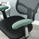 thumbnail image 5 of Yuarrent Funda para silla respetuosa con el medio ambiente de 2 piezas para el hogar o la oficina, fácil de instalar y sin arrugas, funda Decoración del hogar verde matcha, 5 of 6