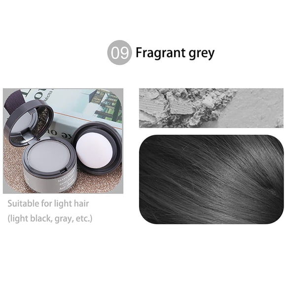 Xihbxyly Cobertura Capilar Reparación de Sombras Polvo Rellenador de Cabello Recorte de Frente