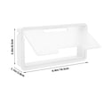 thumbnail image 3 of Miangastore Computer Desk Threading Hole Cover Rectangular 2Pack 6.5x3.3x1.1in, 3 of 8