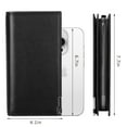 thumbnail image 6 of Cshidworld Long Wallets for Men, Genuine Leather RFID Blocking Wallet, Bifold Mens Wallet with Zipper Pockets Large Space with 14 card holers,1ID window and 2 SIM slot, 6 of 6