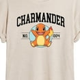 thumbnail image 3 of Pokémon - Charmander Collegiate - Juniors Muscle T-Shirt, 3 of 5